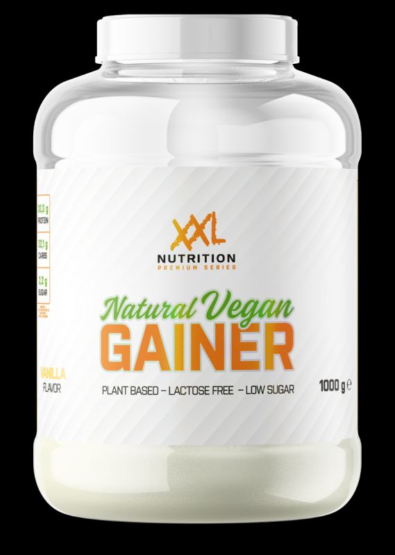 Natural Vegan Gainer - vanilje