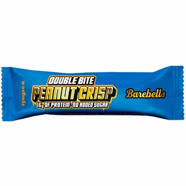 BAREBELLS DOUBLE BITE PEANUT CRISP 55G